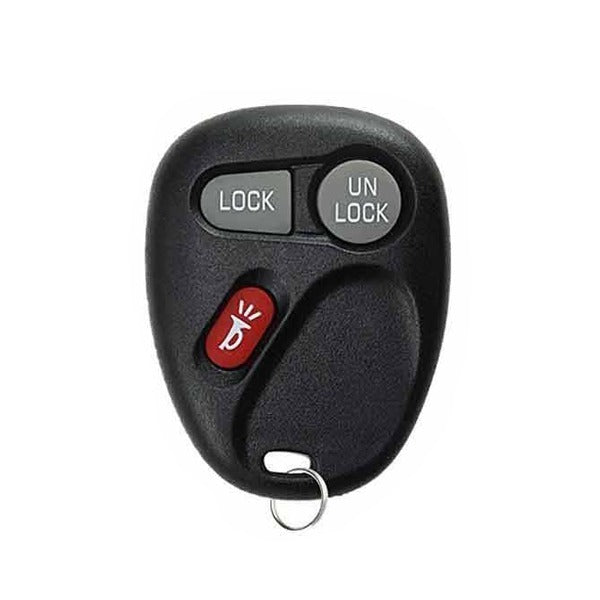 1998-2002 GM Keyless Entry Remote SHELL for KOBUT1BT - Black (AFTERMARKET)