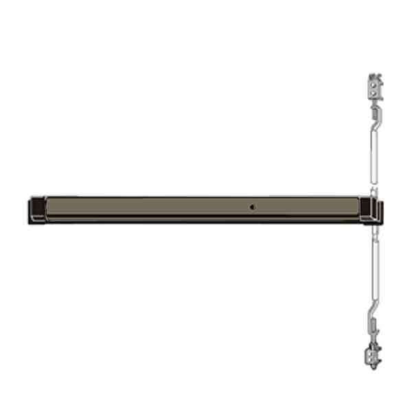 Adams Rite - 8622 - Narrow Stile - Concealed Vertical Rod Exit Device - 48" - Anodized Dark Bronze
