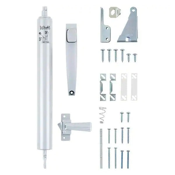 Wright - V1033 - Closer Latch Combo Kit - 90° Opening - Screen / Storm Doors - Optional Finish