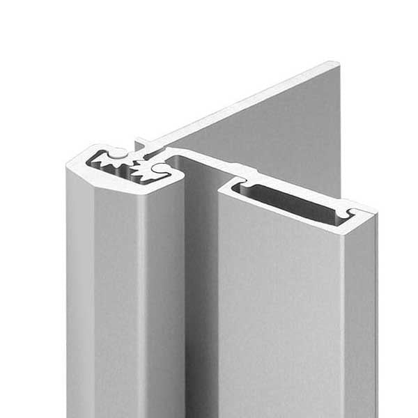 Select Hinges - 53 - 95" - Geared Half Surface Concealed Continuous Hinges - Aluminum - Heavy Duty