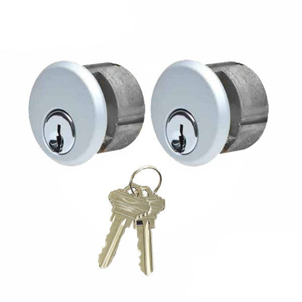 Ilco - Keyed Mortise - Schlage C Keyway - AR Cam - Zinc - KA2 - AL - Aluminum