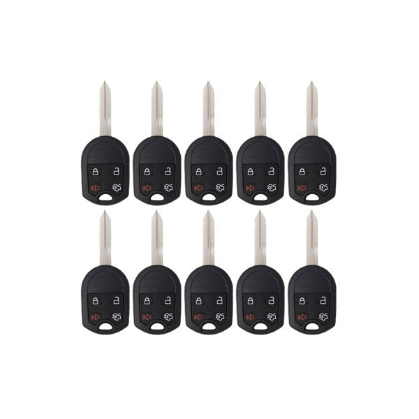 50 x 2000-2017 Ford Lincoln Mercury / 4-Button Remote Head Key / OUC6000022 / (AFTERMARKET) (Bundle of 50)