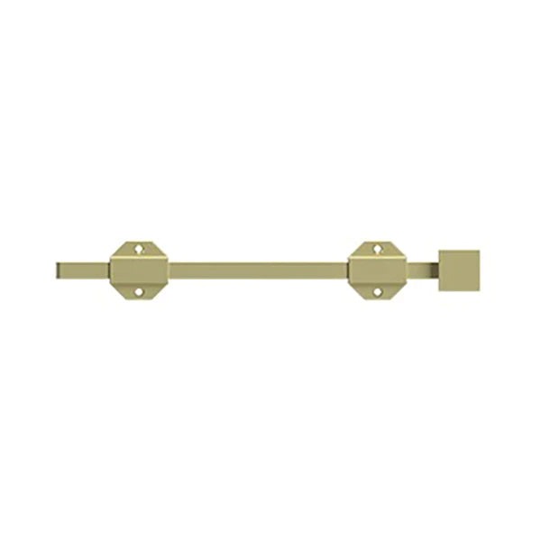 Deltana - 12" Modern Surface Bolt - Heavy Duty - Solid Brass - Optional Finish