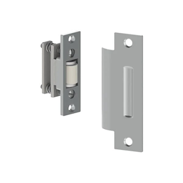 Hager - 1443 - Roller Latch with ASA Strike - Satin Chrome