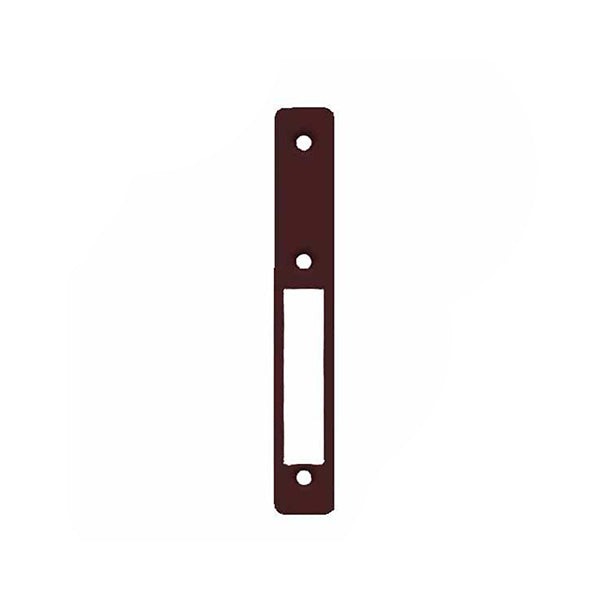 Ilco - Faceplate - Deadbolt - Bevel - Left Hand - 313 - Dark Bronze