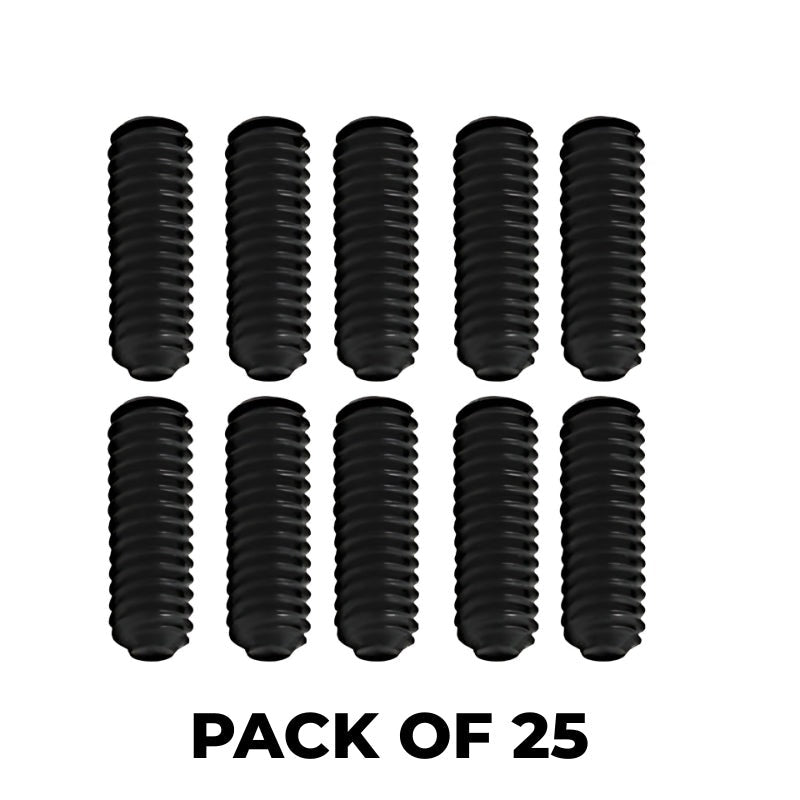 Major Mfg - LS-12 - Set Screws For Mortise Locks (Pack of 25)