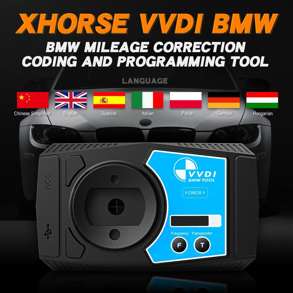 Xhorse - VVDI BMW Programming Tool - Support Mileage Correction
