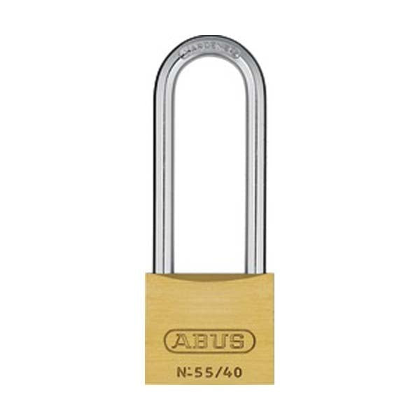 Abus - 55156 - Padlock Brass 55/40 - Optional Keying - Optional Shackle Length