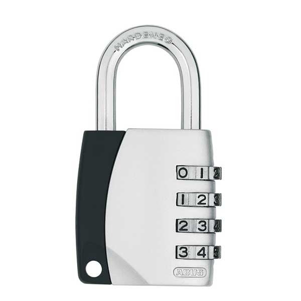 Abus - 155/40 C - Chrome - Side 4-Dial Resettable Padlock
