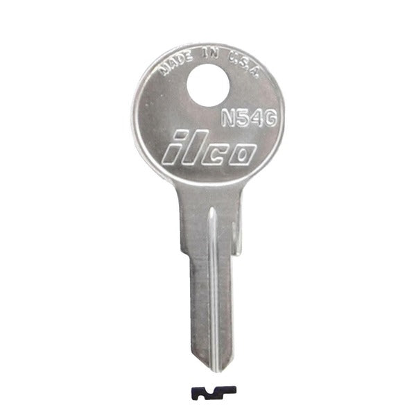 Ilco - N54G DL 0 Key Blank - 5 Pin or Disc