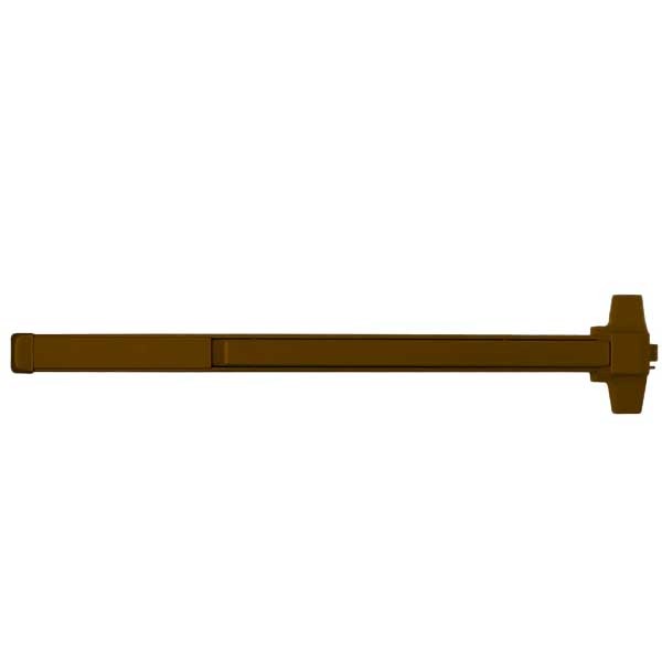 Dexter - ED2000 - Rim Panic Exit Device - Exit Only - 36" - Fire Rated - SP13 Dark Bronze - Reversible - Grade 2