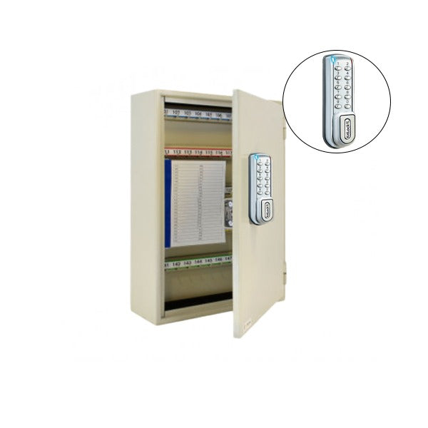 CodeLocks - Key Secure Hook Key Cabinet w/ KL1200 - IP54 - Heavy Duty - Keyless Access - Private & Public Function - Master & User - Optional Storage