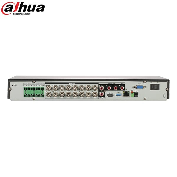 Dahua / HDCVI DVR / 16 Channels / Analytics+/ 1U / Penta-brid / 8MP / 4k / 10TB HDD / X82B3A10