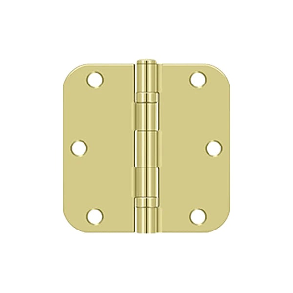 Deltana - 3-1/2" x 3-1/2" x 5/8" Radius Hinge - Ball Bearing - Optional Finish