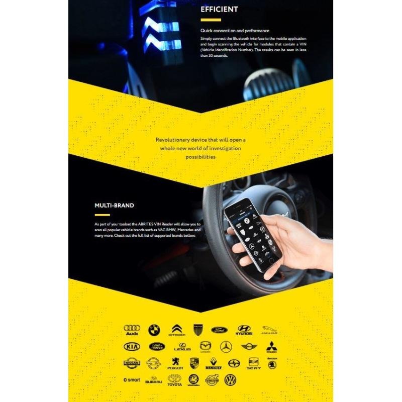 ABRITES - AVDI - Bluetooth VIN Reader - VINR