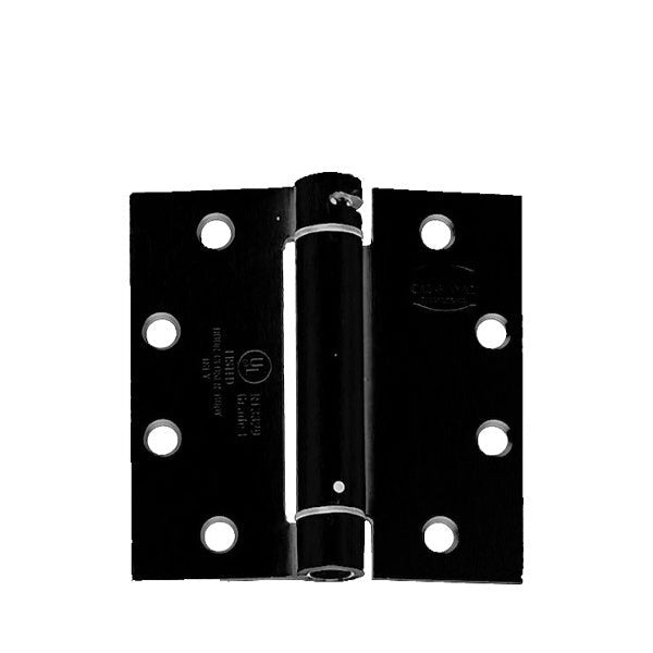 Cal-Royal - NEWSH140 - Single Spring Hinges - Flat Black