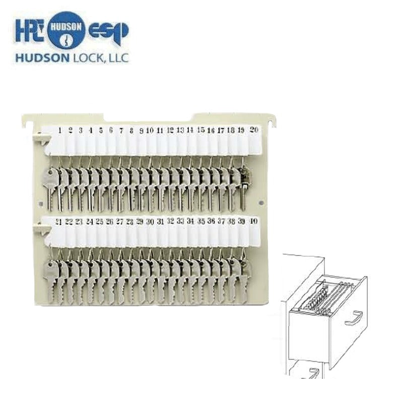 HPC - HF-40 Hanging File - 40 Key Capacity