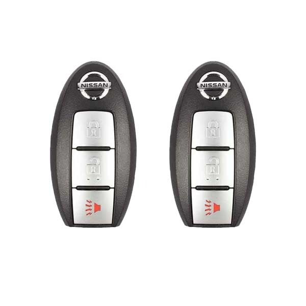 2 x 2009 - 2018 Nissan Cube Armada / 3-Button Smart Key / PN: 285E3-1LK0D / CWTWB1U773 / CWTWB1U825 (OEM) (Bundle of 2)