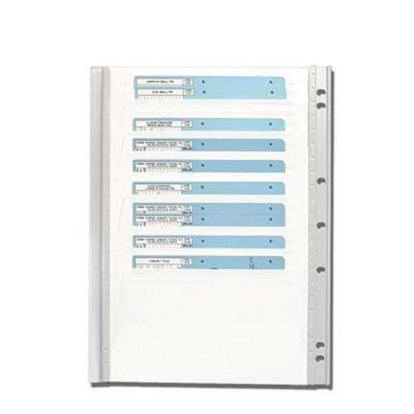 HPC - HCARDBP - Code Card Storage Panel - 40 Cards