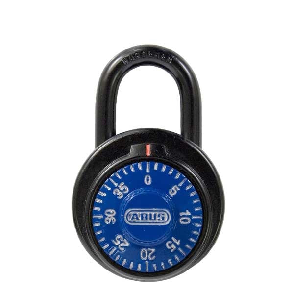 Abus - 78/50 KC B - Combination 3-Dial Padlock w/ Key Control - 1-31/32" Width