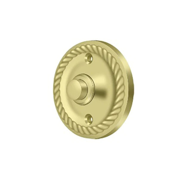 Deltana - Bell Button - Round w/ Rope - Optional Finish