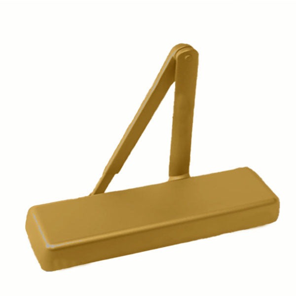 Cal-Royal - Hydraulic Door Closer - Back Check Function - PA Bracket/Regular/Top Jamb - Non-Sized - Plastic Cover - Optional Finish - Fired Rated - Grade 1