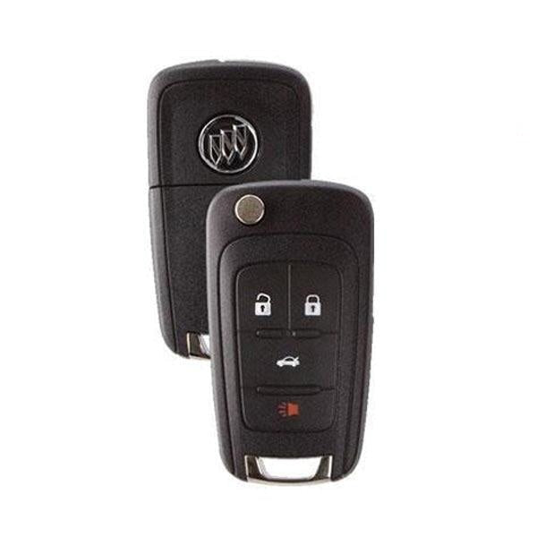 2010-2017 Buick Encore LaCrosse Regal / 4-Button Flip Key / PN: 13500227 / OHT01060512 (OEM)