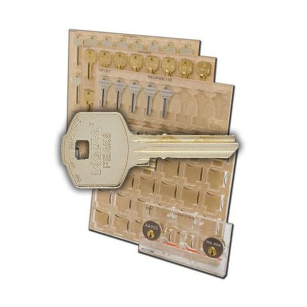 Ilco - EIP-KH20 - Engrave-It - Kaba Peaks Preferred 6-7 Pin & Kaba Global Style Key Holder - Holds 12 - for Engrave-It Pro Machine