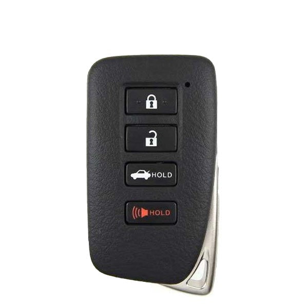 2014-2020 Lexus RCF / 4-Button Smart Key / PN: 89904-24100 / HYQ14FBA (OEM Recase)