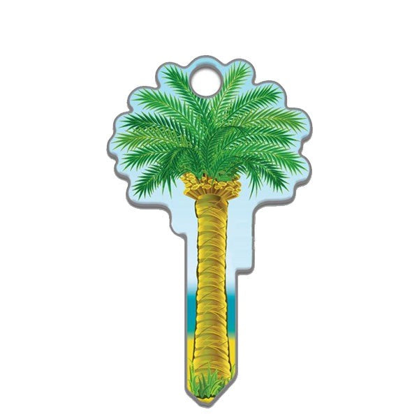 LuckyLine - B112S - Key Shapes - Palm Tree - Schlage - SC1 - 5 Pack