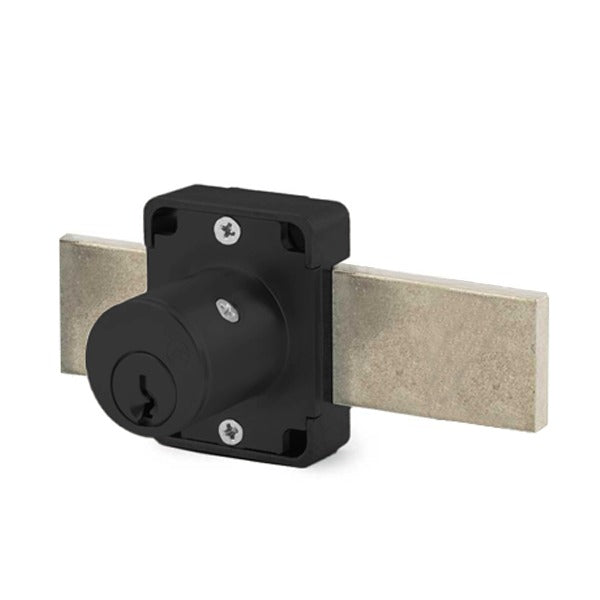 Olympus - 100DR - Deadbolt Door Lock - D4291 4-pin - Long Bolt - N Series National - Matte Black - 15/16" - Optional Keying - Non Handed - Grade 1