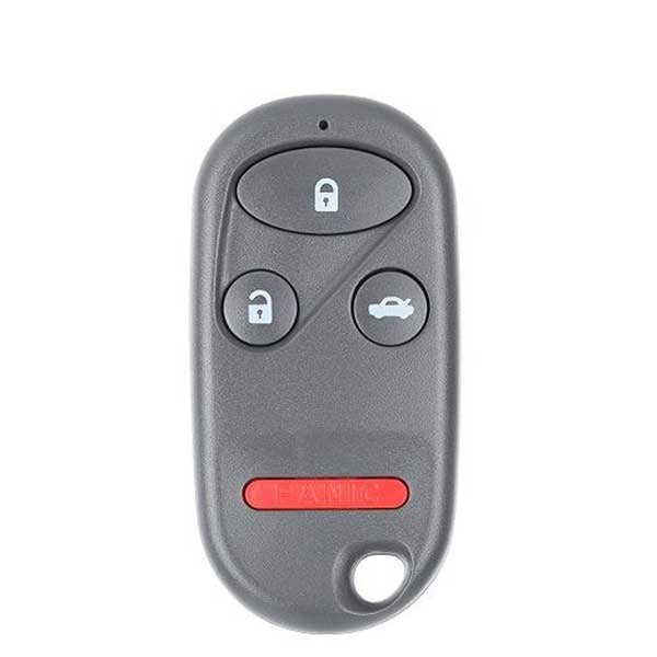 1998-2002 Honda / 4-Button Keyless Entry Remote / PN: 72147-S84-A03 / KOBUTAH2T (AFTERMARKET)