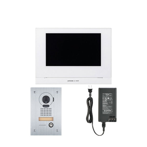 Aiphone - JOS-1FW - Intercom Door System - 7" Touchscreen - Vandal Resistant - Up To 8 smartphones - Stainless Steel - Handsfree - IP54