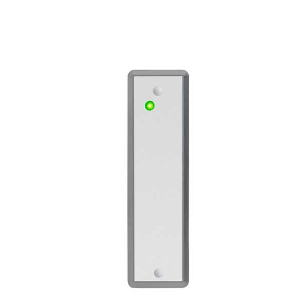 Rosslare - E20 - Ultra Slim Mullion Proximity Reader - Outdoor - 125kHz EM - 5-16VDC - IP68