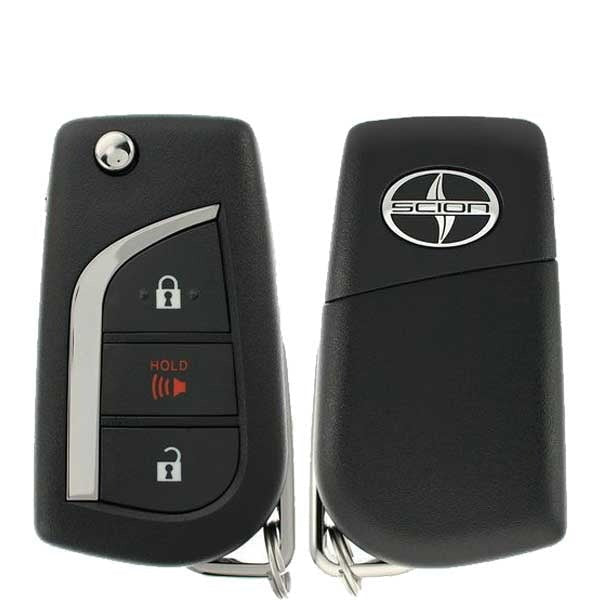 2014-2015 Scion tC / 3-Button Flip Key / PN: 89070-21150 / MOZB95TH (G Chip) (OEM)