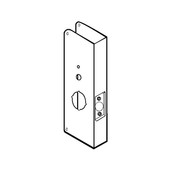 Don-Jo - 22 CW - Wrap Around - 15" Height - 2-3/8" Backset - Optional Finish