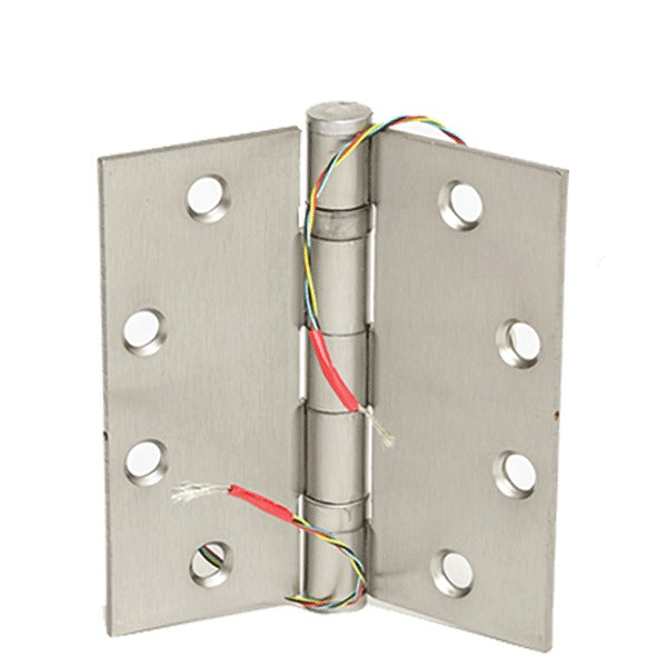 Command Access - Energy Transfer Swing Hinge - Clear Hinge - 2/20 Gauge - Satin Chrome