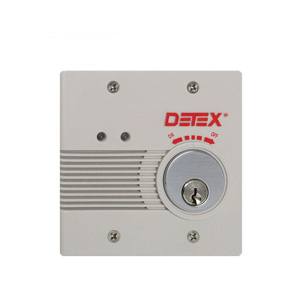 Detex - DTX-EAX-2500SK - Exit Alarm - Surface Mount - Magnetic Switch - Plug-in Transformer - Extended Bypass - 24VDC