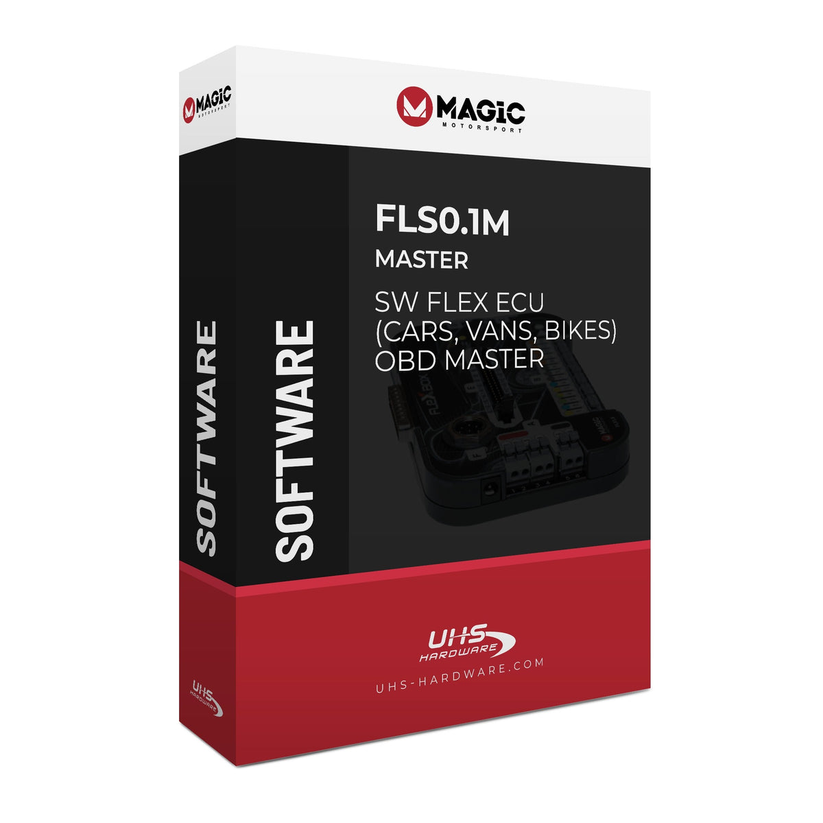 MagicMotorsport - FLS0.1M - SW Flex ECU (cars, vans, bikes) OBD - Master