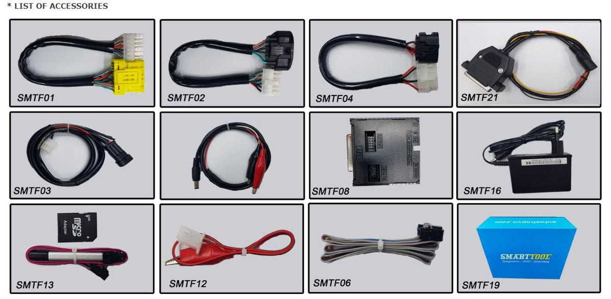 AUTOSHOP - SmartTool ECO Programmer and Diagnostic Tool for Motorcycles Mopeds & Scooters