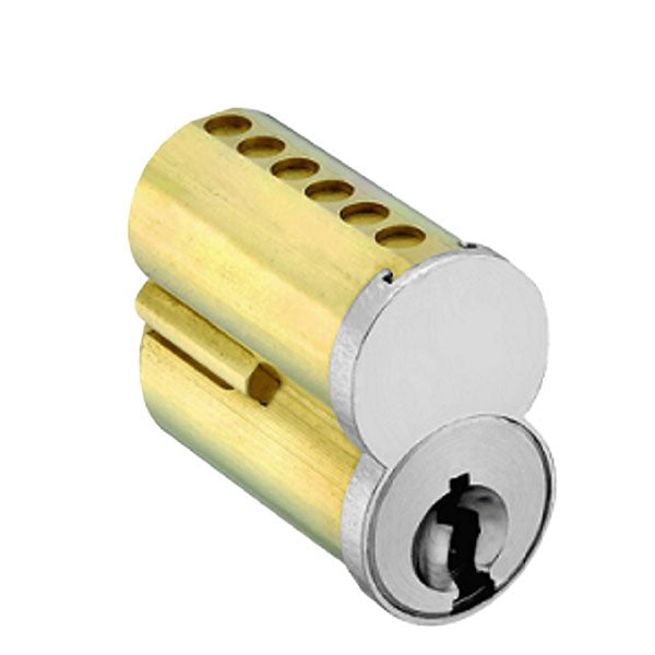 Arrow - 100CRP-UCXTB - Small-Format IC Core SFIC - 6 Pins - No Logo - Best TB - Uncombinated - Satin Chrome