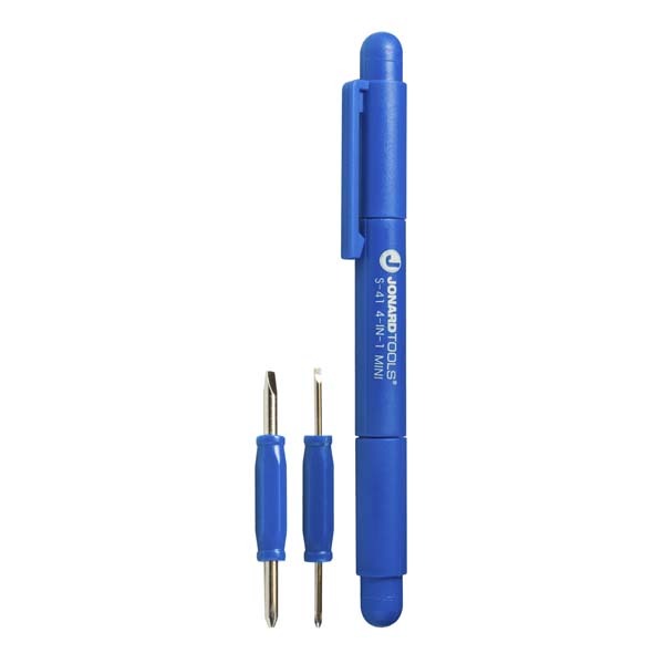 Jonard Tools - 4-in-1 Mini All-Purpose Screwdriver (Pack of 10)