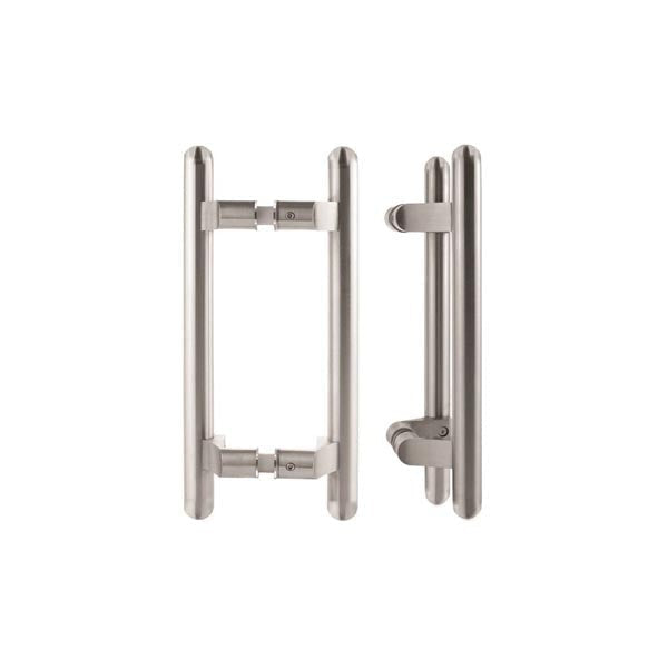 ABH - AB3330 Offset Round End Pull - Satin Stainless Steel - 24 Inches