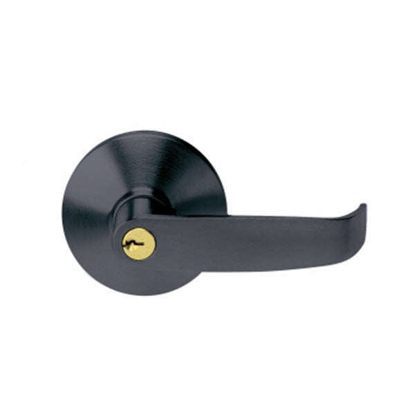 TELL - CTL881 - Cortland Lever Trim - Entrance Function - Matte Black - Grade 1