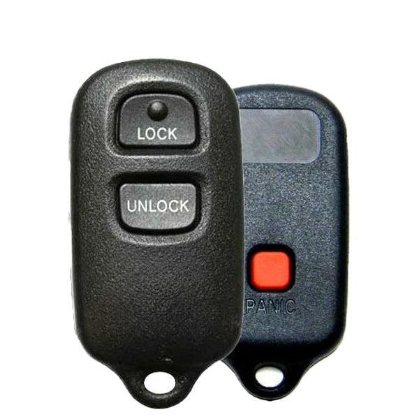 2000-2008 Toyota / 3-Button Keyless Entry Remote / PN: 89742-20200 / HYQ12BAN (OEM Recase)