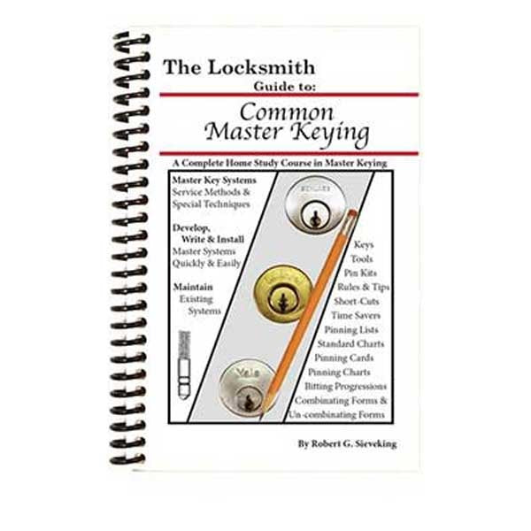 The National Locksmith Guide Common Master Keying Book - Robert G. Sieveking - Locksmith Course Resource