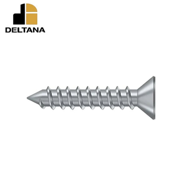 Deltana - Wood Screw - Steel - #12 x 1-1/4" - Optional Finish