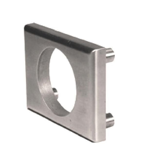 Olympus - ETS1 - Exterior Through-Bolt Mounting Plates for Olympus Cabinet Locks - Optional Finish - Optional Material Thickness