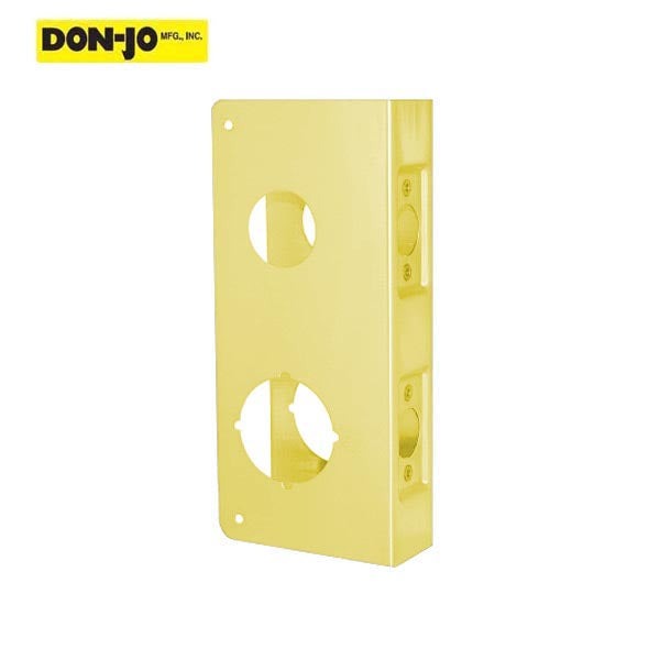 Don-Jo - 154 CW - Wrap Around - 9" Height - 2-3/8" Backset - Optional Finish