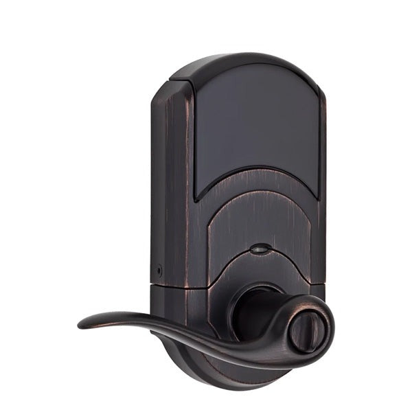 Kwikset - SmartCode 912TNL - Electronic Lever Set - Z-Wave Technology - 11P - Venetian Bronze - SmartCode Technology